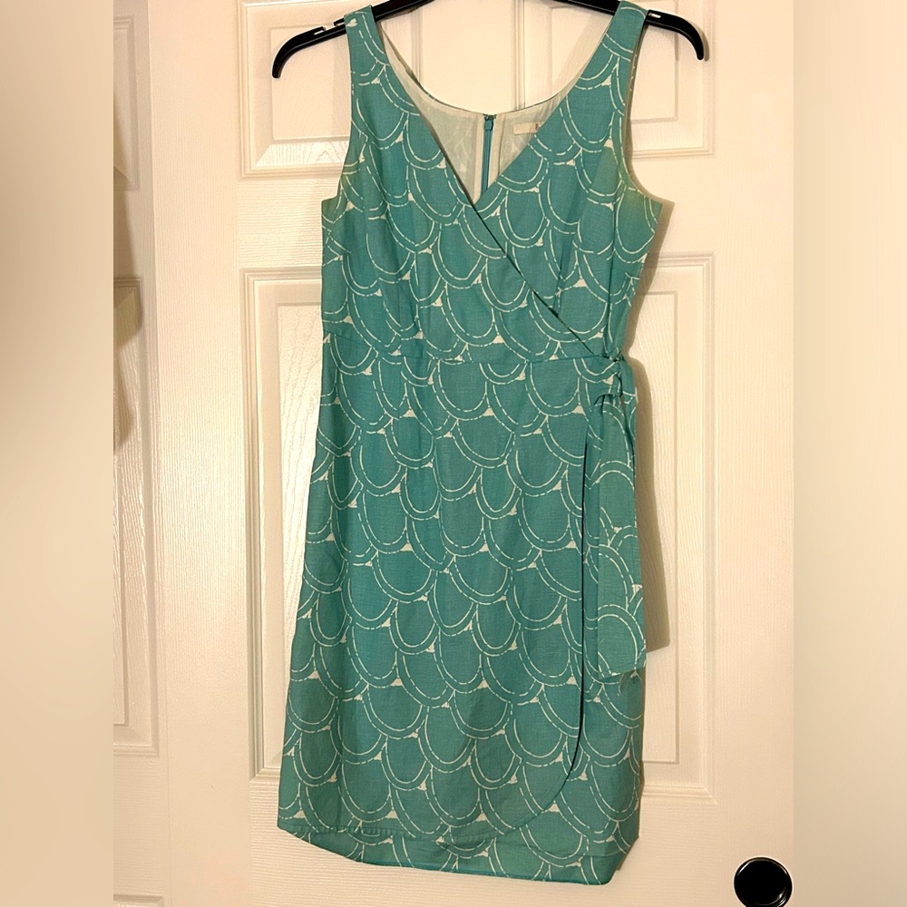 Boden faux wrap dress